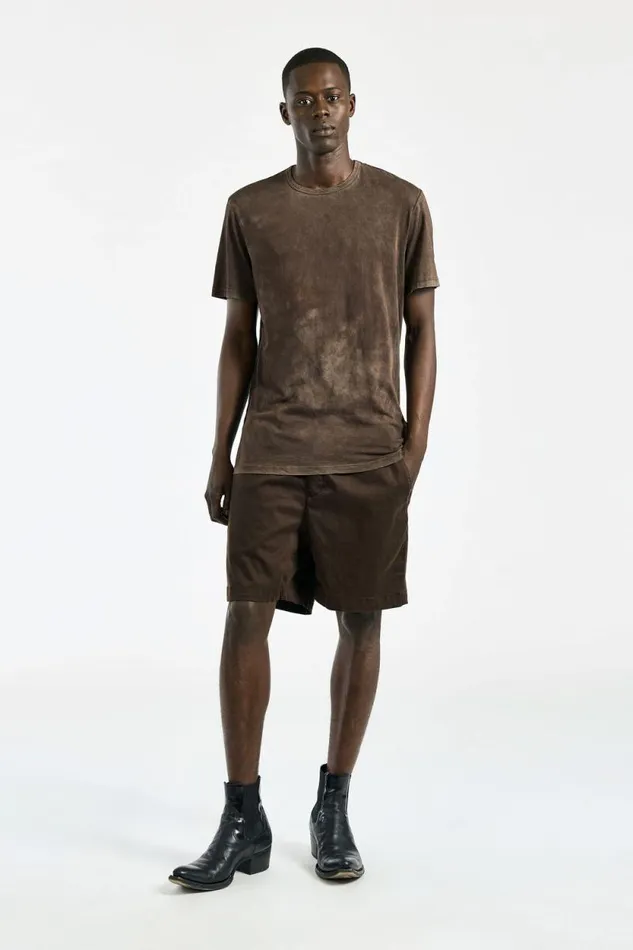 Tees Men COTTON CITIZEN Classic Crewneck Tee Vintage Espresso Tees Men COTTON CITIZEN Classic Crewneck Tee Vintage Espresso