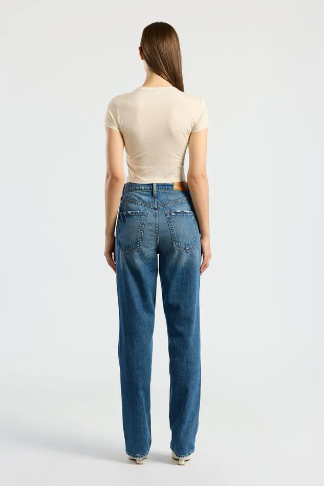 Tees Women COTTON CITIZEN Standard Baby Tee Vintage Oatmeal