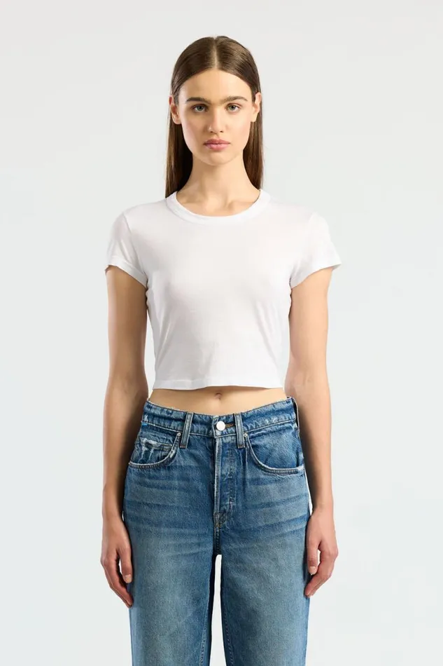 Tees Women COTTON CITIZEN Standard Baby Tee White