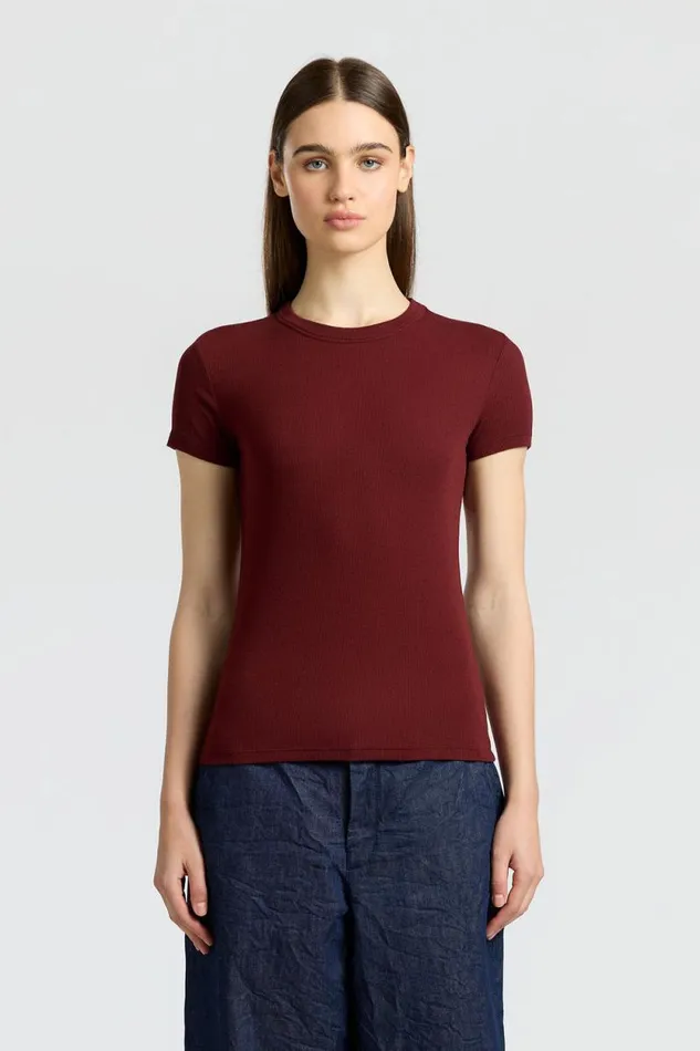 Tees Women COTTON CITIZEN Verona Tee Red Wine