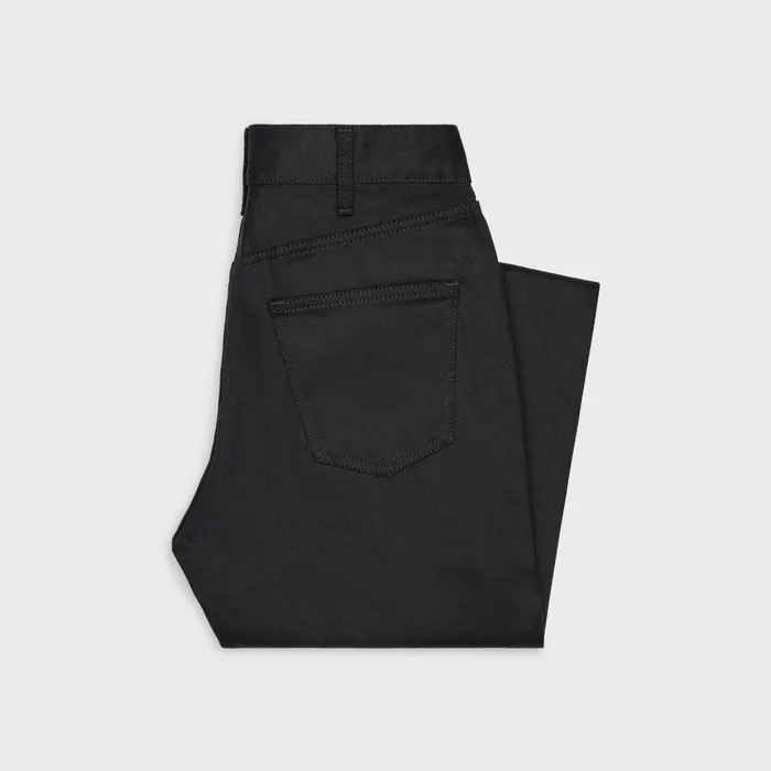 Tess Jeans In Pure Black Wash Denim Pure Black Women CELINE PANTS AND SHORTS