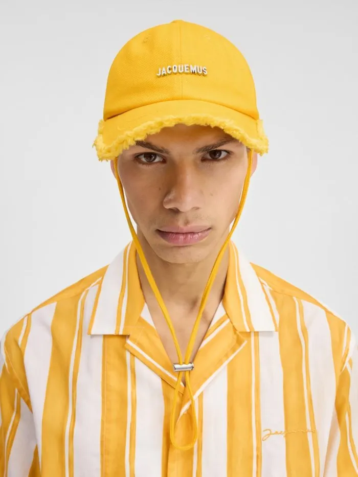 The Artichaut Cap Yellow WomenMen JACQUEMUS Hats The Artichaut Cap Yellow WomenMen JACQUEMUS Hats