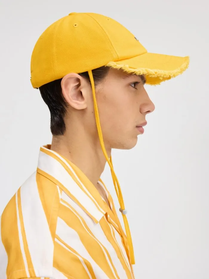 The Artichaut Cap Yellow WomenMen JACQUEMUS Hats The Artichaut Cap Yellow WomenMen JACQUEMUS Hats