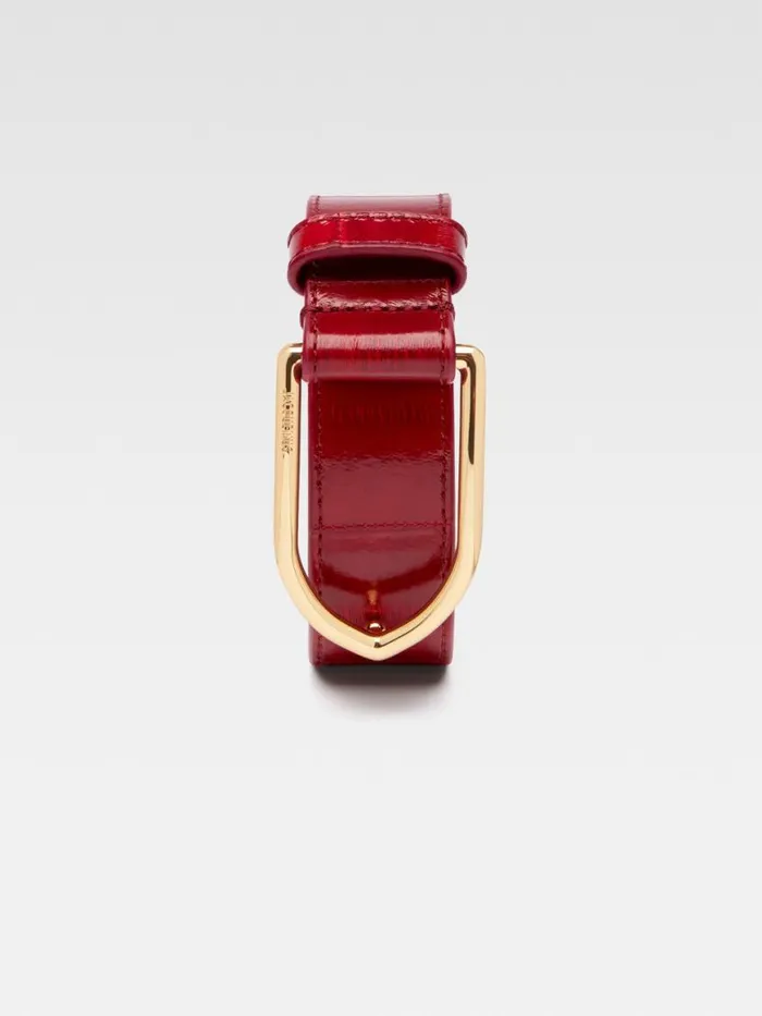 The Bambino Belt Dark Red WomenMen JACQUEMUS Belts The Bambino Belt Dark Red WomenMen JACQUEMUS Belts