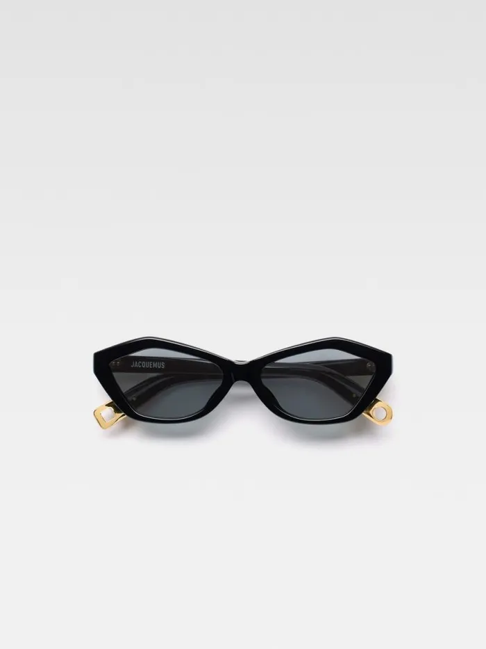 The Bambino Sunglasses Black WomenMen JACQUEMUS Sunglasses