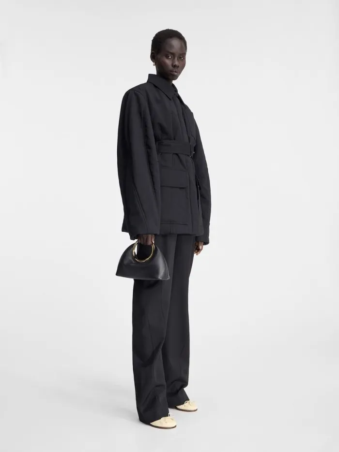 The Bari Jacket Black Women JACQUEMUS Coats and Jackets The Bari Jacket Black Women JACQUEMUS Coats and Jackets