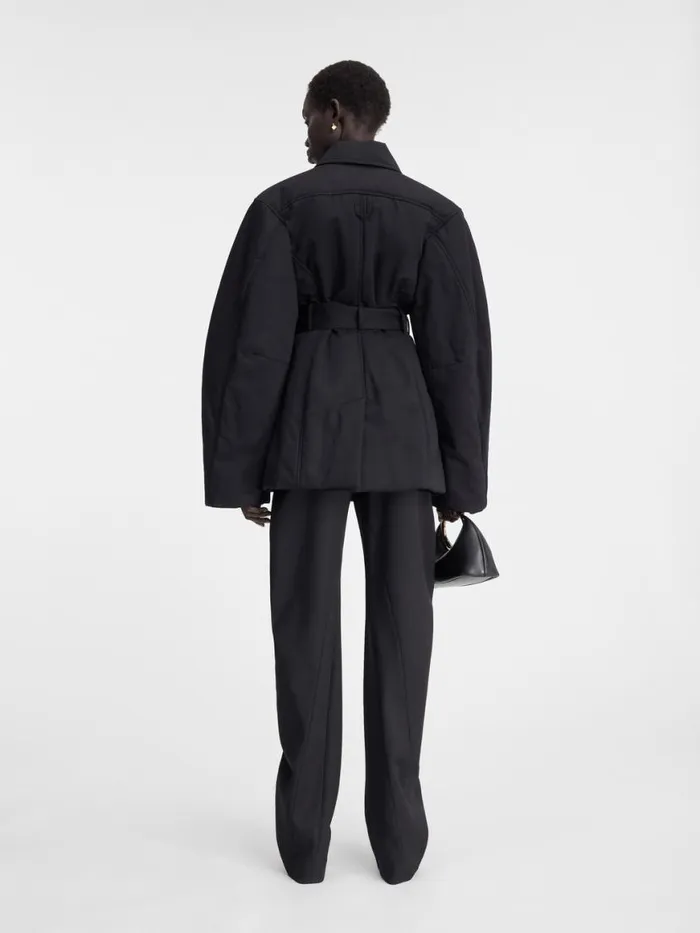 The Bari Jacket Black Women JACQUEMUS Coats and Jackets The Bari Jacket Black Women JACQUEMUS Coats and Jackets