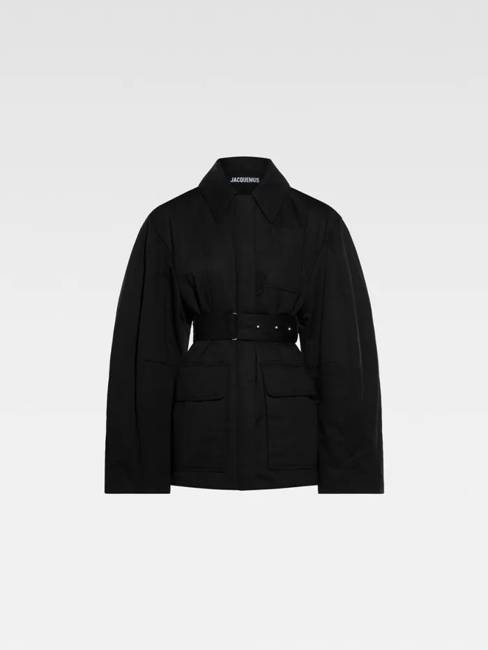 The Bari Jacket Black Women JACQUEMUS Coats and Jackets The Bari Jacket Black Women JACQUEMUS Coats and Jackets
