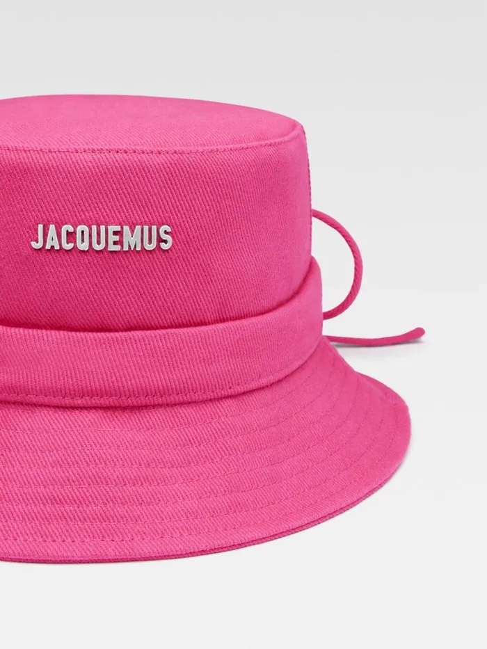 The Gadjo Bucket Hat Pink WomenMen JACQUEMUS Hats The Gadjo Bucket Hat Pink WomenMen JACQUEMUS Hats