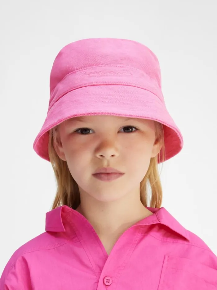 The Gadjo Kids039 Bucket Hat Pink WomenMen JACQUEMUS Accessories and Shoes The Gadjo Kids039 Bucket Hat Pink WomenMen JACQUEMUS Accessories and Shoes