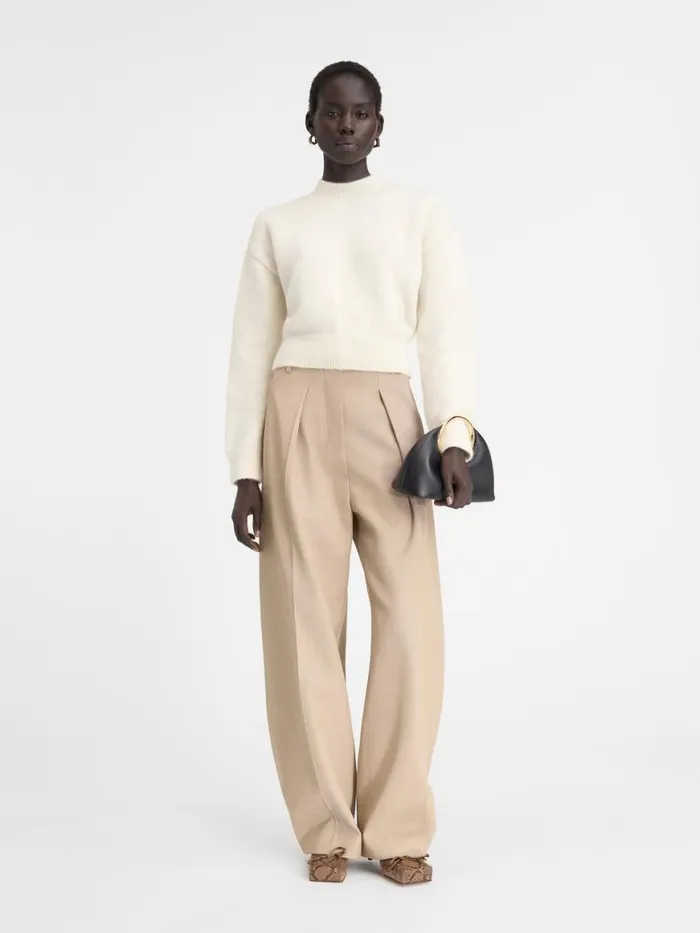 The Jacquemus Knit Light Beige Women JACQUEMUS Knits