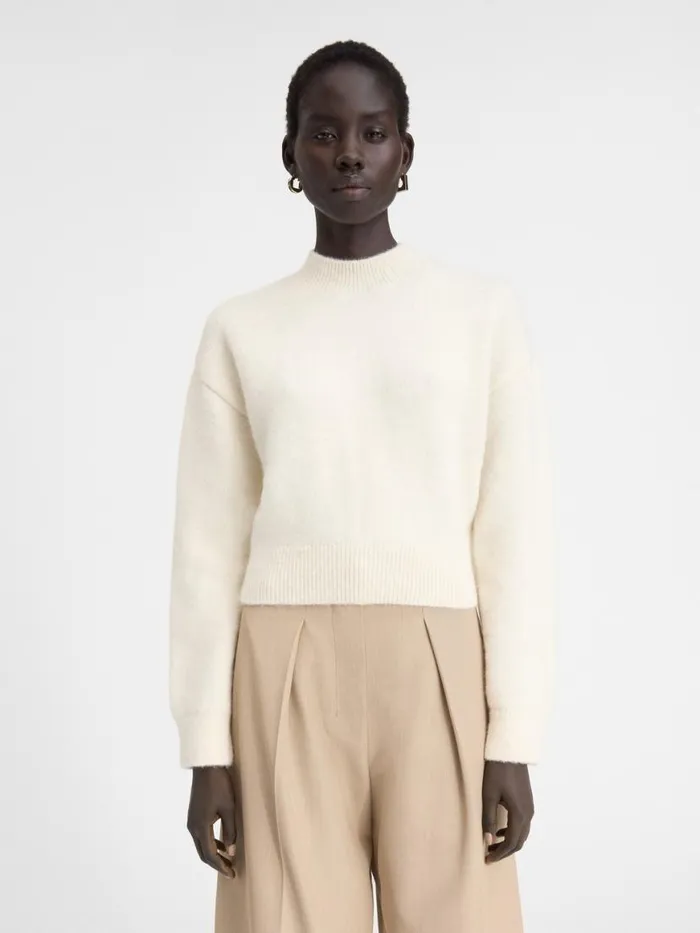 The Jacquemus Knit Light Beige Women JACQUEMUS Knits The Jacquemus Knit Light Beige Women JACQUEMUS Knits