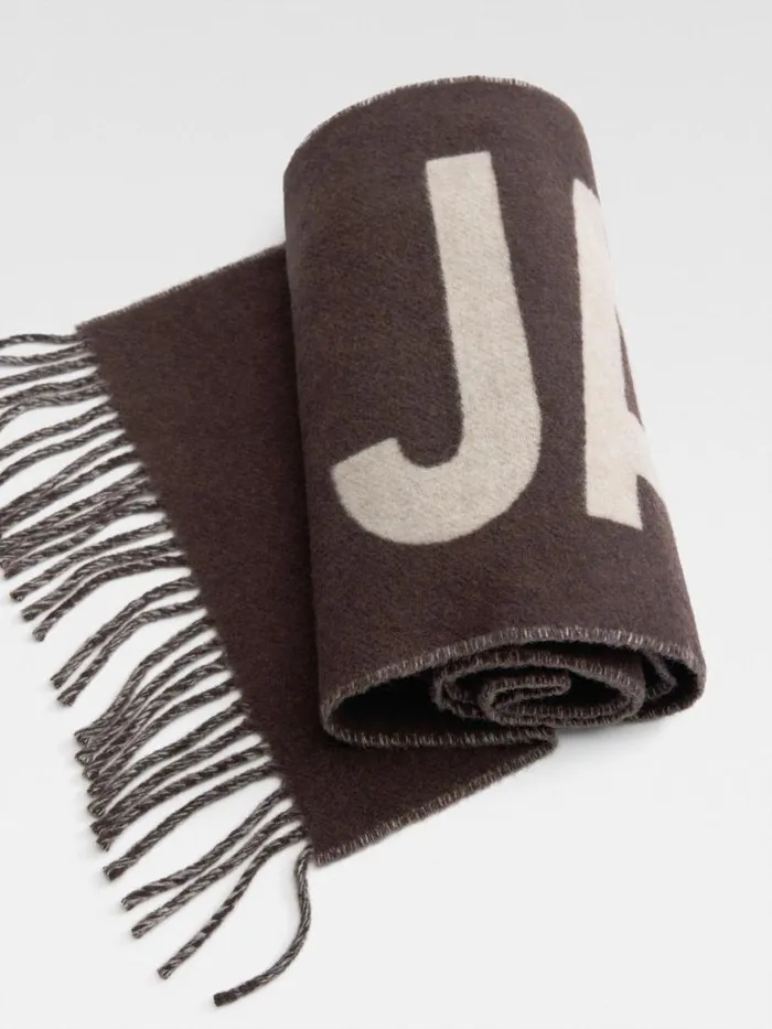 The Jacquemus Scarf Multi Brown WomenMen JACQUEMUS Scarves Beanies and Gloves The Jacquemus Scarf Multi Brown WomenMen JACQUEMUS Scarves Beanies and Gloves