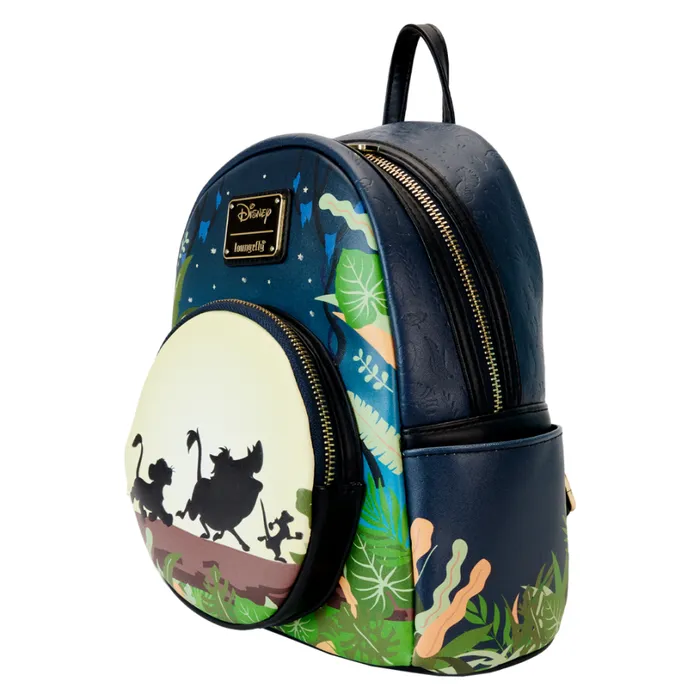 The Lion King 30th Anniversary Hakuna Matata Silhouette Mini Backpack Unisex Loungefly Backpacks The Lion King 30th Anniversary Hakuna Matata Silhouette Mini Backpack Unisex Loungefly Backpacks
