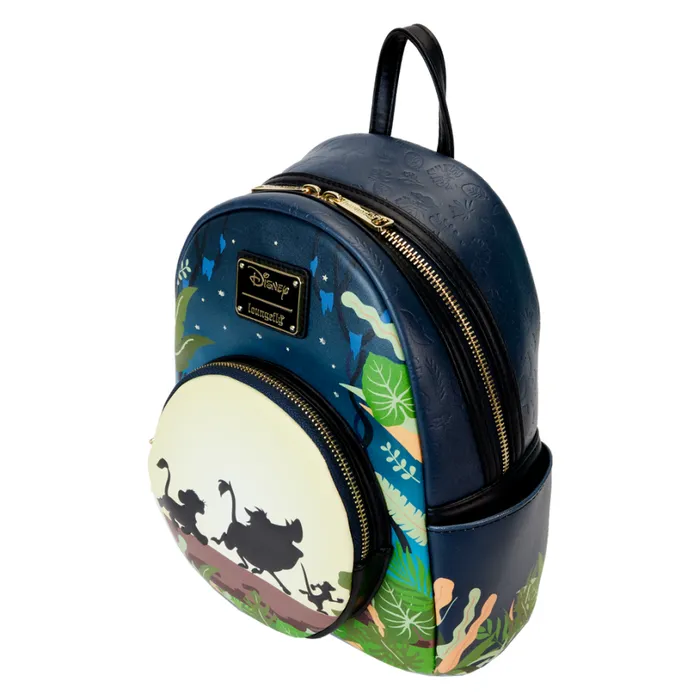 The Lion King 30th Anniversary Hakuna Matata Silhouette Mini Backpack Unisex Loungefly Backpacks The Lion King 30th Anniversary Hakuna Matata Silhouette Mini Backpack Unisex Loungefly Backpacks