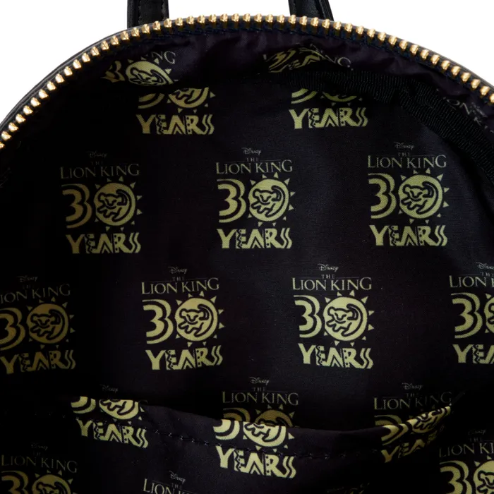 The Lion King 30th Anniversary Hakuna Matata Silhouette Mini Backpack Unisex Loungefly Backpacks The Lion King 30th Anniversary Hakuna Matata Silhouette Mini Backpack Unisex Loungefly Backpacks