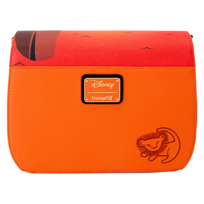 The Lion King 30th Anniversary Pride Rock Silhouette Crossbody Bag Unisex Loungefly Bags and Wallets The Lion King 30th Anniversary Pride Rock Silhouette Crossbody Bag Unisex Loungefly Bags and Wallets