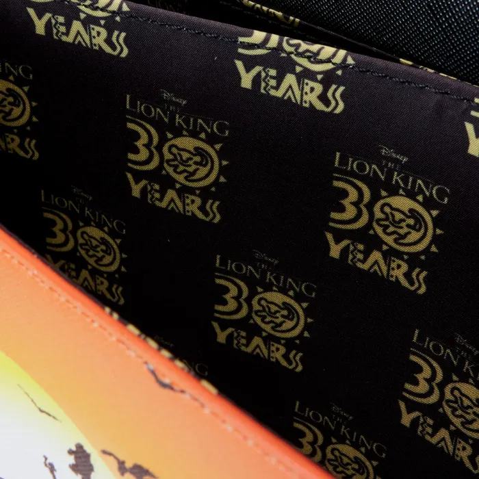 The Lion King 30th Anniversary Pride Rock Silhouette Crossbody Bag Unisex Loungefly Bags and Wallets The Lion King 30th Anniversary Pride Rock Silhouette Crossbody Bag Unisex Loungefly Bags and Wallets