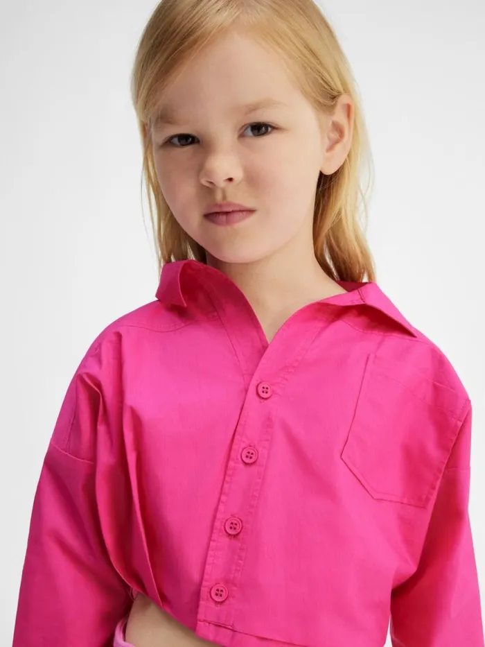 The Mejean Kids039 Shirt Neon Pink WomenMen JACQUEMUS Tops The Mejean Kids039 Shirt Neon Pink WomenMen JACQUEMUS Tops