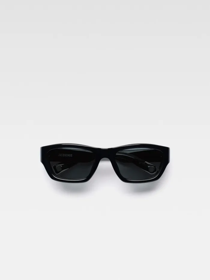 The Meridiano Sunglasses Black WomenMen JACQUEMUS Sunglasses