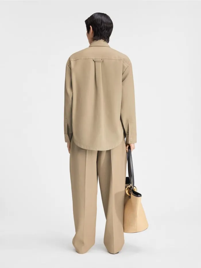 The Montaigne Jacket Beige Men JACQUEMUS Coats and Jackets The Montaigne Jacket Beige Men JACQUEMUS Coats and Jackets