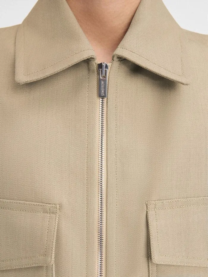 The Montaigne Jacket Beige Men JACQUEMUS Coats and Jackets The Montaigne Jacket Beige Men JACQUEMUS Coats and Jackets