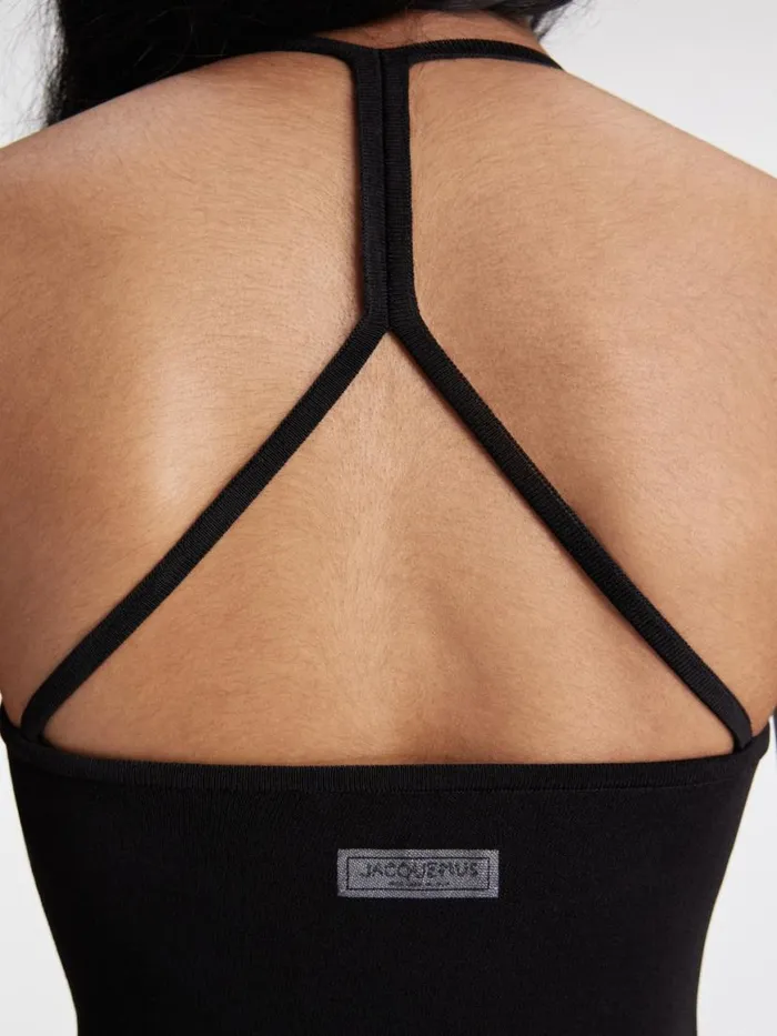 The Nodo Knit Dress Black Women JACQUEMUS Dresses and Skirts The Nodo Knit Dress Black Women JACQUEMUS Dresses and Skirts