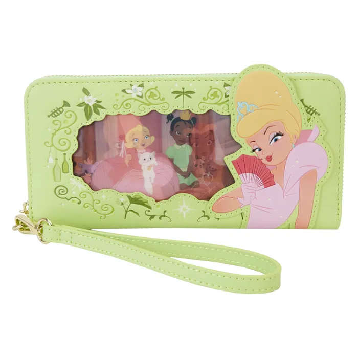 The Princess And The Frog Princess Series Lenticular Zip Around Wristlet Wallet Unisex Loungefly Bags and Wallets The Princess And The Frog Princess Series Lenticular Zip Around Wristlet Wallet Unisex Loungefly Bags and Wallets