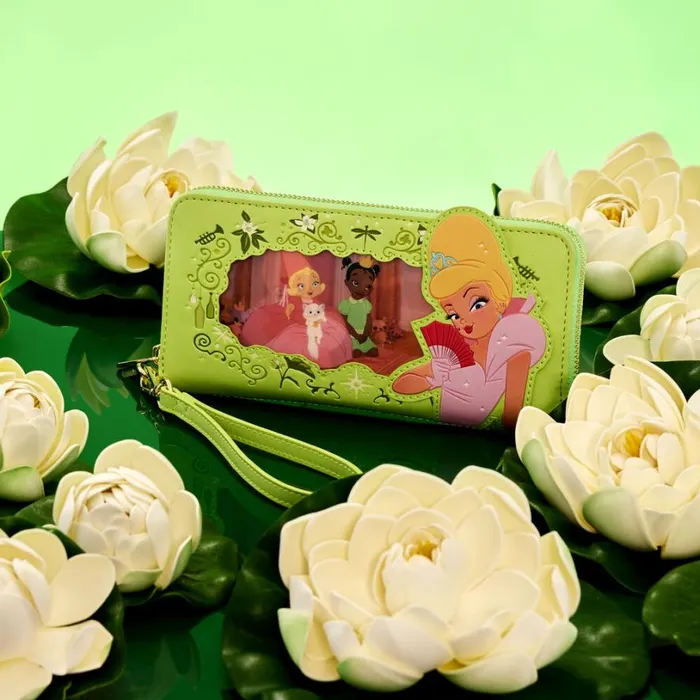 The Princess And The Frog Princess Series Lenticular Zip Around Wristlet Wallet Unisex Loungefly Bags and Wallets The Princess And The Frog Princess Series Lenticular Zip Around Wristlet Wallet Unisex Loungefly Bags and Wallets