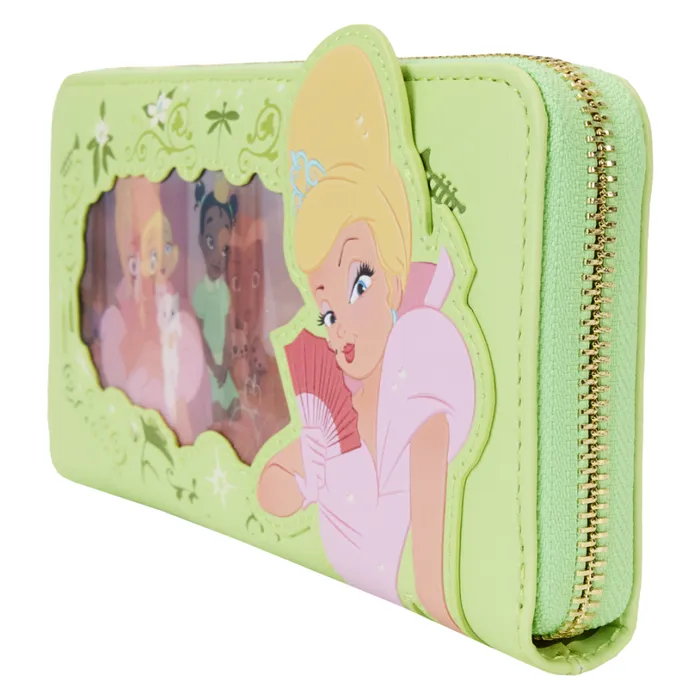 The Princess And The Frog Princess Series Lenticular Zip Around Wristlet Wallet Unisex Loungefly Bags and Wallets The Princess And The Frog Princess Series Lenticular Zip Around Wristlet Wallet Unisex Loungefly Bags and Wallets