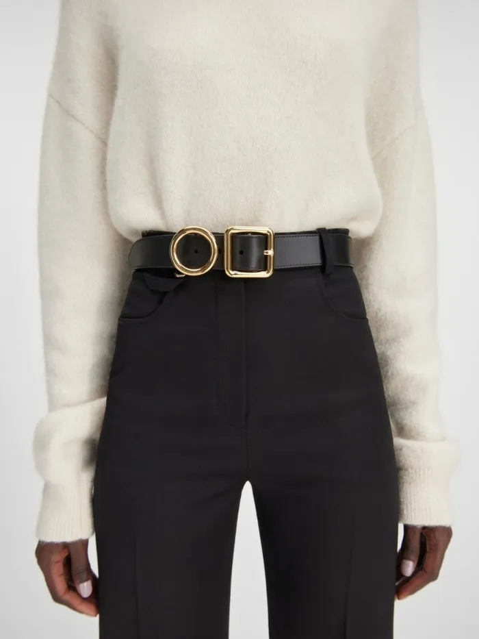 The Regalo Belt Black Women JACQUEMUS Belts The Regalo Belt Black Women JACQUEMUS Belts