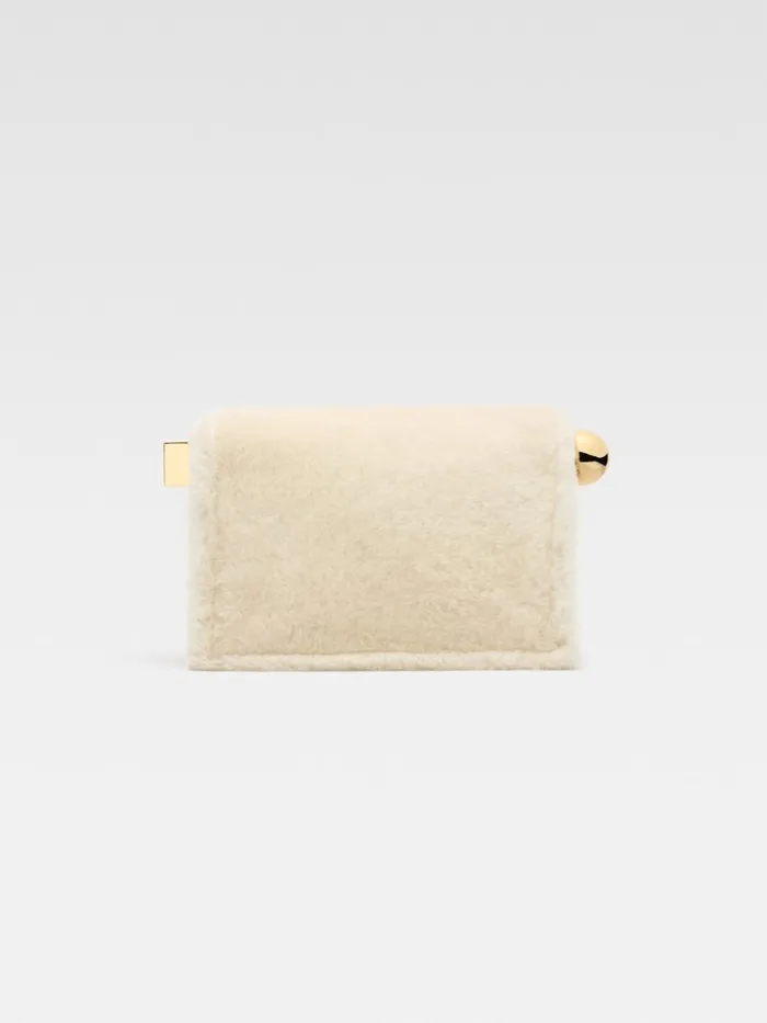 The Rond Carr Clutch Offwhite Women JACQUEMUS Crossbody and Handbags