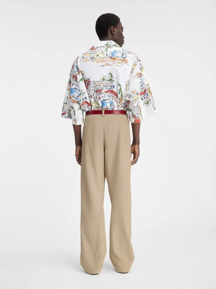 The Scala Pants Beige Men JACQUEMUS Trousers and Shorts The Scala Pants Beige Men JACQUEMUS Trousers and Shorts