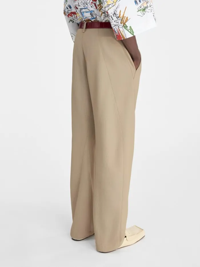 The Scala Pants Beige Men JACQUEMUS Trousers and Shorts The Scala Pants Beige Men JACQUEMUS Trousers and Shorts