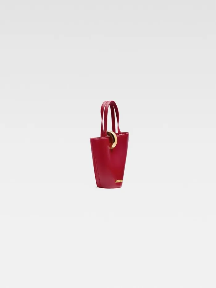 The Small Bambola Dark Red Women JACQUEMUS Crossbody and Handbags The Small Bambola Dark Red Women JACQUEMUS Crossbody and Handbags