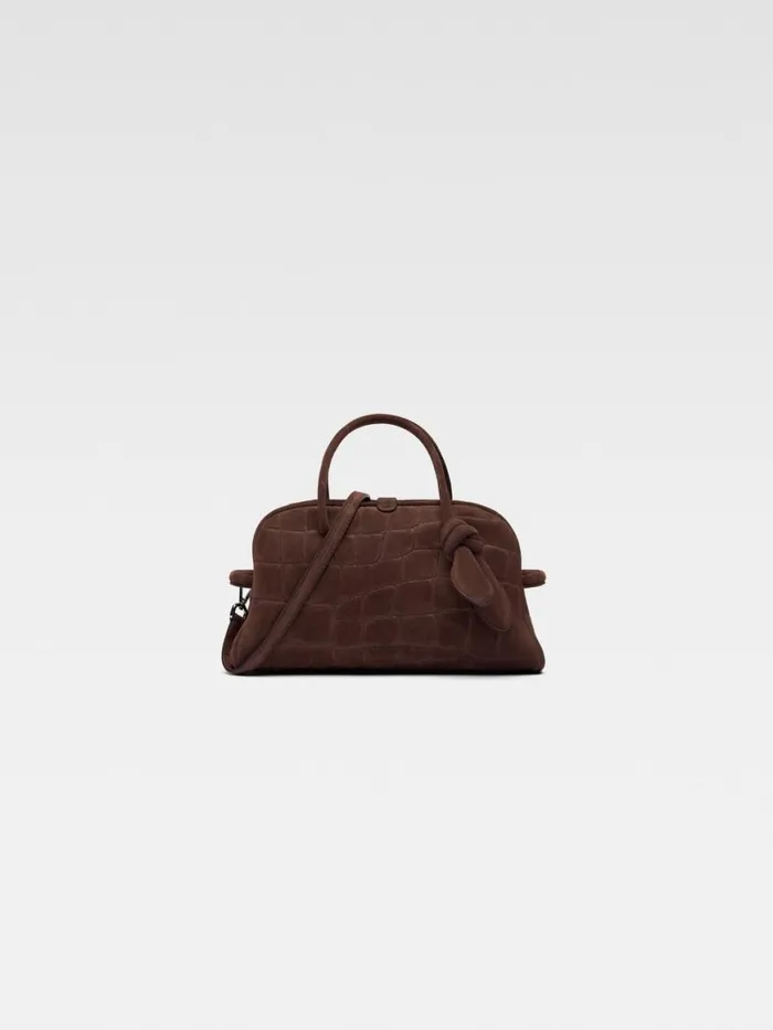 The Small Turismo Dark Brown WomenMen JACQUEMUS Crossbody and Handbags