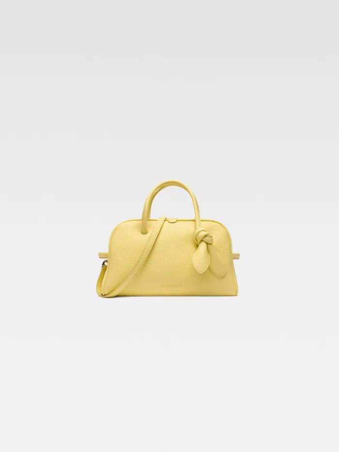 The Small Turismo Light Yellow WomenMen JACQUEMUS Crossbody and Handbags
