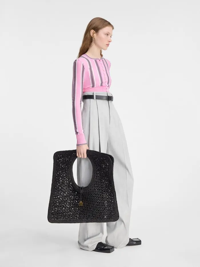 The Spiaggia Cardigan Multipink Women JACQUEMUS Knits The Spiaggia Cardigan Multipink Women JACQUEMUS Knits