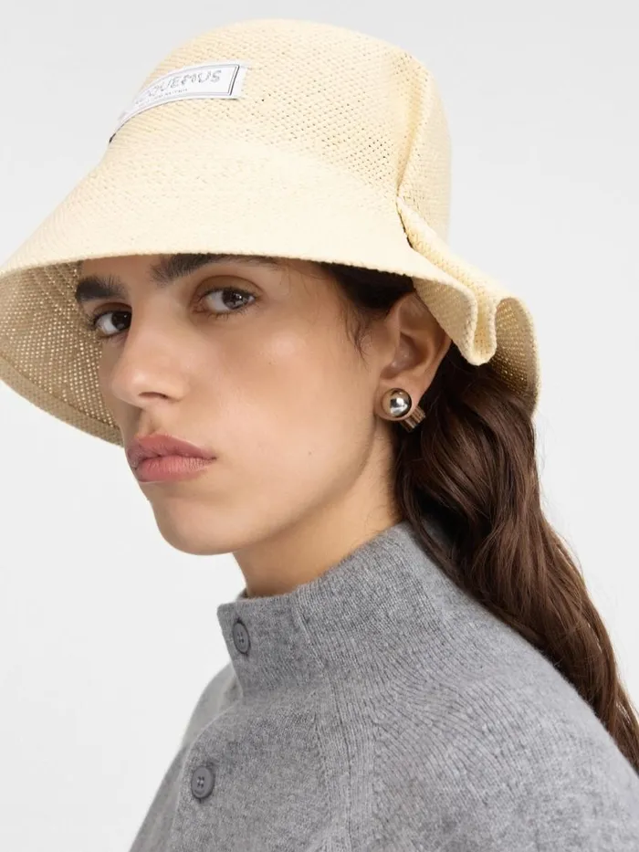The Vela Hat Natural WomenMen JACQUEMUS Hats The Vela Hat Natural WomenMen JACQUEMUS Hats