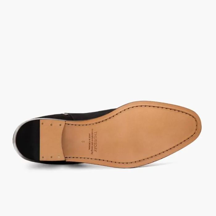 Thursday Boots Chelsea Harness Black Suede 8211 Men