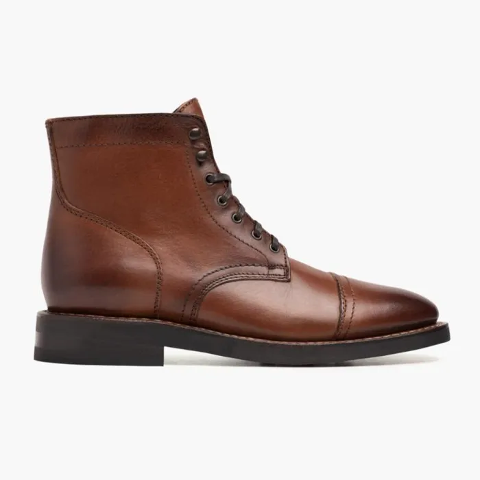 Thursday Boots LaceUp Captain Brandy 8211 Men Thursday Boots LaceUp Captain Brandy 8211 Men