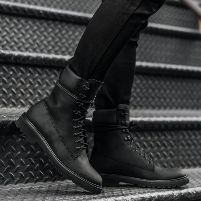 Thursday Boots LaceUp Explorer Black Matte 8211 Men Thursday Boots LaceUp Explorer Black Matte 8211 Men