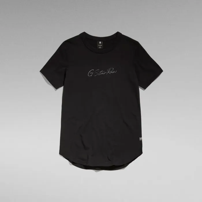Tops and Tshirts Women GStar RAW Autograph Slim Top Dark Black