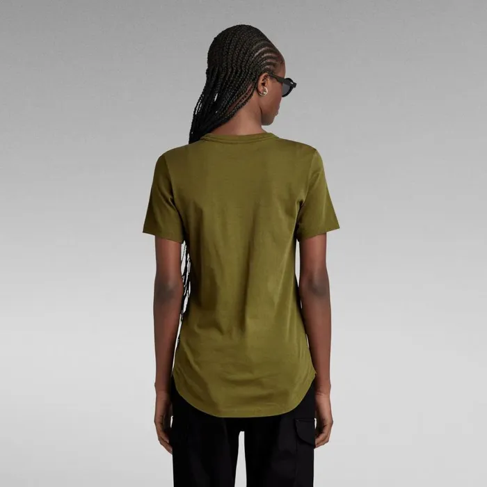 Tops and Tshirts Women GStar RAW Autograph Slim Top Dark Olive