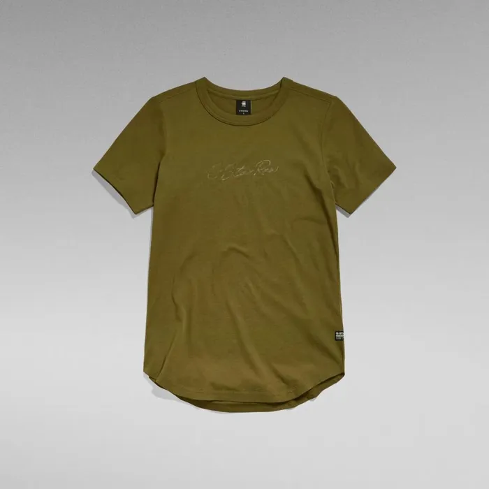 Tops and Tshirts Women GStar RAW Autograph Slim Top Dark Olive
