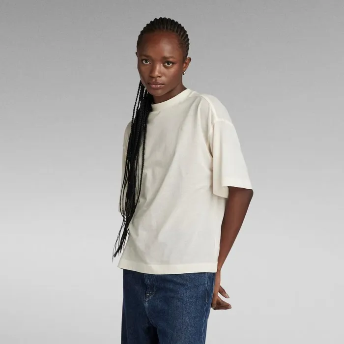 Tops and Tshirts Women GStar RAW Loose Top Eggnog