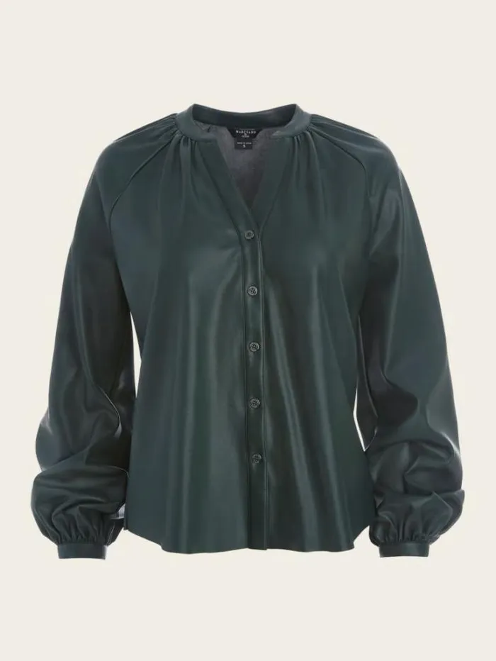 Tops And Sweaters Women Marciano Foxton Blouse Chenille Green