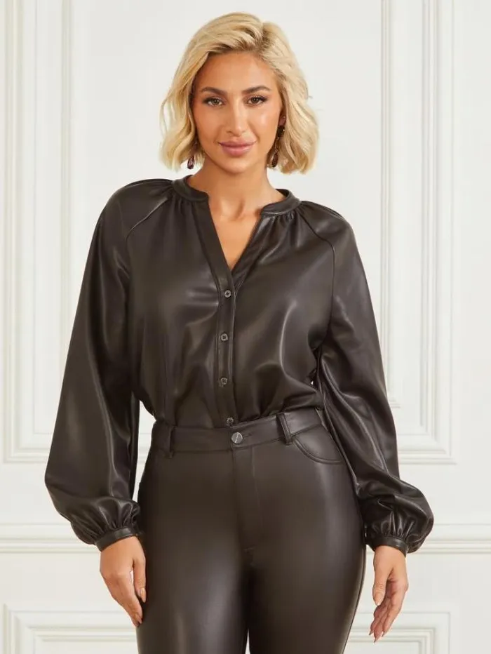 Tops And Sweaters Women Marciano Foxton Blouse Dark Roast