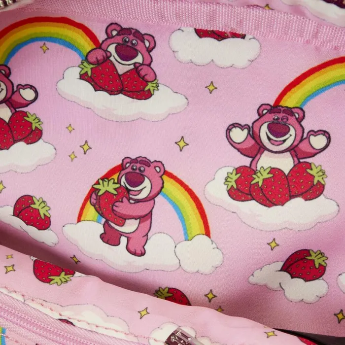 Toy Story Lotso Plush Crossbuddies Cosplay Crossbody Bag With Coin Bag Unisex Loungefly Crossbody Bags Toy Story Lotso Plush Crossbuddies Cosplay Crossbody Bag With Coin Bag Unisex Loungefly Crossbody Bags