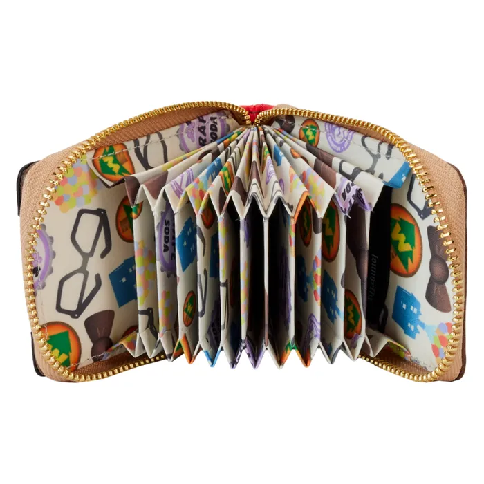 Up 15th Anniversary Adventure Book Accordion Zip Around Wallet Unisex Loungefly Bags and Wallets Up 15th Anniversary Adventure Book Accordion Zip Around Wallet Unisex Loungefly Bags and Wallets